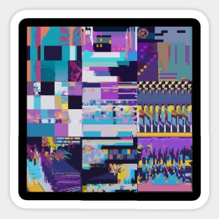 pixelation Sticker